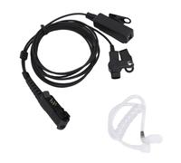 SUNGOOYUE Air Tube Earpiece Headset, Professional Clear Acoustic Coil Tube with Built in Microphone and Push To Talk, Compatible with Xir P6600 P6620 XPR3300 XPR3500 MTP3250 DEP550