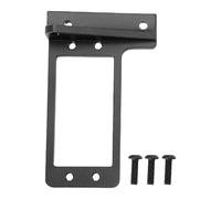 SUNGOOYUE Aluminum Alloy RC Car Servo Mount Bracket CNC Machined for VP Capra F9 Portal Axle 1/10 with Enhanced Stability and Durability (Black)