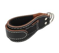 SUNGOOYUE Ankle Strap, Cowhide Wrist Cuff with Sturdy Hook and Loop Design for Workout Gym Cable Machine Home Exercise