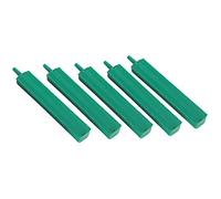 SUNGOOYUE Aquarium Air Stone Bar PVC Sandstone Oxygen Strip Air Diffuser 5 Pack 4.6in Bubble Wall for Fish Tank Pump Use Small Size for Aquariums and Fish Keepers (Small 26x5cm)