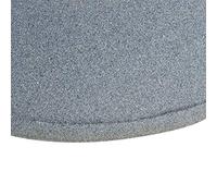 SUNGOOYUE Aquarium Air Stone Disk, Sintered Sand Stone Bubble Diffuser Plate 15cm Round Bubbler, Stainless Steel Connector, Fine Aeration for Fish Tank Hydroponics Pond (12cm)