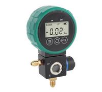 SUNGOOYUE Ball Valve Digital HVAC Pressure with Timed Shutdown Feature, High Accuracy Sensor for Air Conditioning, Practical HVAC for Installation and Maintenance