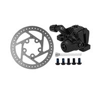SUNGOOYUE Bike Disc Brake Kit, Replacement Disc Brake Kit For M365/Pro Electric Scooter, Best For Road, Mountain, BMX, Easy Installation, Aluminum & Steel Alloy, Optimal Stopping Power,