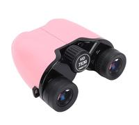 SUNGOOYUE Binoculars, 7x30 Compact Small Outdoor Portable HD High Magnification Binoculars with Wide 7.5 Degree Field of View for Bird Watching Football Games Travel Cruise (Pink)