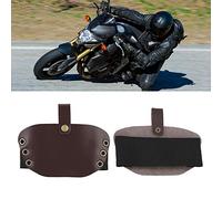 SUNGOOYUE Black Motorcycle Shoe Covering Motorcycle Material to Protect Scratches While Driving (Brown)