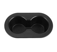 SUNGOOYUE Car Rear Cup Holder, ABS Material, Dual Drink Cupholder with Secure Installation for Dodge 1500 2500 3500 2002 to 2016
