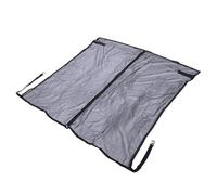 SUNGOOYUE Car Tailgate Mesh Screen, Breathable Magnetic SUV Net Cover with Dual Zippers and Side Straps, for Ventilation and Outdoor Camping