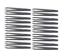 SUNGOOYUE Carbon Fiber Anti -Static Tweezers High Temperature for the Semiconductor Installation 20PCs