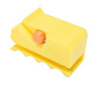 SUNGOOYUE Cardboard Cutter for Cat Scratchers, 3D Printed Ergonomic Portable Kitten Shaped Cardboard Cutting Tool for Making Scratching Board Cat Bed (Yellow)