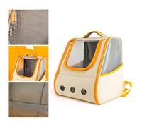 SUNGOOYUE Cat Backpack Carrier Clear Cation PVC Pet Backpack Bubble Large Space Design Transparent Window Easy Cleaning for Outdoor Travel College Use (Cation)
