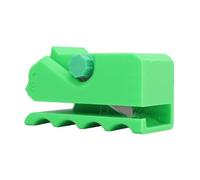 SUNGOOYUE Cat Scratcher Cutter, ABS 3D Printed Cardboard Cutting Tool with Comfort Grip, Handheld Scratch Maker for Custom Cat Scratcher Crafting, Portable for Enthusiasts (Green)