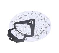 SUNGOOYUE Circle of Fifths Wheel, 30cm Diameter Wall Hanging Pvc Chord Wheel Melody Learning Tool with Chord Chart for Guitar Piano Ukulele (RMT-A10W (White))