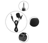 SUNGOOYUE Compact 3.5 -mm Screw Plug Microphone Set of 3 High Sensitivity Reversal Microphone for Lectures, Individual Improvement Collar Amplifier Mic ABS Material