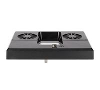 SUNGOOYUE Cooling Fan for Series X, Dual USB External Game Controller Cooler with RGB Lights, Compatible for Vertical and Horizontal Use