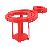 SUNGOOYUE Cup Holder, Gyroscopic Self Leveling Drink Holder Adjustable Anti Spill with 60 Degree Rotation for Bike Electric Scooter Tractor Truck (Red)