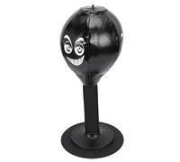 SUNGOOYUE Desktop Punching Bag with Suction Cup Base, Tabletop Boxing Ball Stress Relief Toy for Home Office Desk Break Workout Relax (Black)