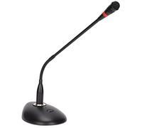 SUNGOOYUE Difficulty Capacitor -shalle Sound Noise Reduction for Conference Transmission, XLR Up to 6.35 Mm Cable, Omnidirectional Desktop Microphone for Network Credit, Black Metal ABS Basi