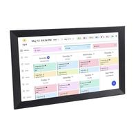 SUNGOOYUE Digital Calendar, 15.6 Inch Touchscreen WiFi 32GB Memory APP Control Wall Desktop Mount Smart Digital Calendar with 1080P HD Display for Family Management (UK plug)