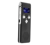 SUNGOOYUE Digital Voice Recorder, HD Noise Reduction Built in Dual Microphone Voice Activated Recorder with One Touch Recording for Lecture Meeting Interview (8G)