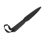 SUNGOOYUE Dog Break Stick Chew Toy Nylon Rubber Bite Training Stick for German Shepherd Medium Large Dogs Black Handle Pet Mouth Training Stress Relief Backyard Use (Black Handle)