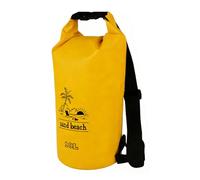 SUNGOOYUE Dry Bag, 12.2x20.47in Water Proof PVC Floating Sack Backpack with Adjustable Shoulder Strap Reinforced Bottom for Beach Swimming River Tracing (Lemon Yellow)