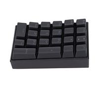 SUNGOOYUE Durable Mechanical Keyboard of the Mechanical Keyboard Cable Gaming - with 21 Keys, LED for Laptop User 2000/XP/Vista, ABS Black (Red Switch)