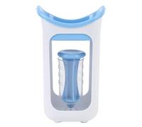SUNGOOYUE Easy Fill Homemade Jams Squeeze Station, User-Friendly Design, Safe and Easy, Versatile Dispenser, 10 Subpackage Bags, to Fill Homemade Jams, Smoothies, and Snacks for (Blue)