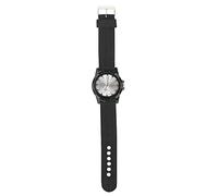 SUNGOOYUE Electronic Analog Military Wrist Wake Stylish Durable Time for The Army Government+ Nylon Band Black (SWI Silver)