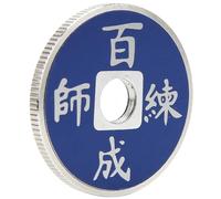 SUNGOOYUE Exquisite Chinese Coin Color Change Magic Trick for Close Up Illusion Performers Metal Material