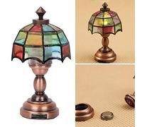 SUNGOOYUE Exquisite Mini Mini LED Lamp Accessory of the Dollhouse, Non - Material, Suitable for Dollhouse At 1:12 Scale, Since the Images Show Color