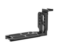 SUNGOOYUE Fast Liberation Plate in L of the Long -lasting Metal for the SLR Chamber, Hot Shoes Support for LED Lights, 38 Mm Universal Maps Card Slot for Horizontal and Vertical Recordings, with 2