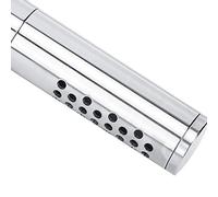 SUNGOOYUE Filter Pipe Aquarium Stainless Steel Skimmer Metal Lily Pipe 12 16 Mm Adjustable Outflow Surface Oil Film Remover for Planted Fish Tank Aquarium Plants (New 12MM oil film)