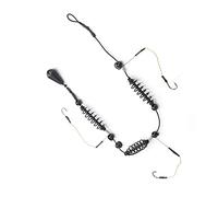 SUNGOOYUE Fishing Bait Trap Cage,3Pcs/Set Artificial Lure Fish Hooks Cage Trap Basket Set and Fishing Feeder Fishing Tackle(30g)