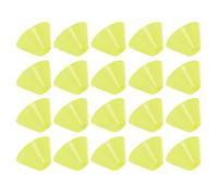 SUNGOOYUE Football Training Disc Cone Set Long -term and Bright Football Exercise Equipment in 20PCs for Children's Catchers PE Material (Yellow)