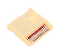 SUNGOOYUE Game Backup Device, High Speed Reading Writing Professional Card with ABS Material, for 3DS NDSL MD GB GBC FC PCE (WOODHK Yellow Set)