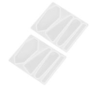 SUNGOOYUE Geometric Hair Network Shape - 2PCs Barrette Form for Hair Sticks, Simple Release and Cleaning, Curved Design for Safety, Ideal for the Production of Beautiful Accessories and Jewelry (3