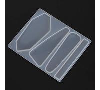 SUNGOOYUE Geometric Hair Network Shape - 2PCs Barrette Form for Hair Sticks, Simple Release and Cleaning, Curved Design for Safety, Ideal for the Production of Beautiful Accessories and Jewelry