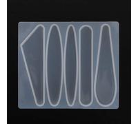 SUNGOOYUE Geometric Hair Network Shape - 2PCs Barrette Form for Hair Sticks, Simple Release and Cleaning, Curved Design for Safety, Ideal for the Production of Beautiful Accessories and Jewelry