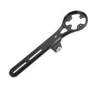 SUNGOOYUE Handlebar Front Mount, Aerodynamic Cycling Computer Holder with 4 Adapters and Light for Wahoo Elemnt Stages Dash Hammerhead Karoo