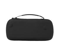 SUNGOOYUE Hard Case, Carrying Case PU Leather EVA Protective Bag for ROG Ally X 7 Inch 2025 Handheld Gaming Console with Shock Absorption Exterior Large Capacity (Black)