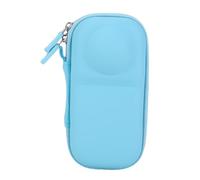 SUNGOOYUE Hard Storage Bag for X5 Camera Protective with Velvet Lining Water PU Carrying Exact Modeling for Raised Lens Area (Blue)
