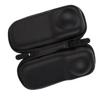 SUNGOOYUE Hard Storage Bag for X5 Camera Protective with Velvet Lining Water PU Carrying Exact Modeling for Raised Lens Area (Black)