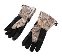 SUNGOOYUE Heated Gloves, 150D Weatherproof Polyester Electric Winter Gloves with Touchscreen, 3 Heat Settings 113F to 127F for Men Women Skiing Cycling Fishing Outdoor Work
