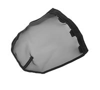 SUNGOOYUE Horse Nose Net Cover Breathable Fine Mesh Mask Plastic Black L Size Full Face Protection Stretch Fit for Horses with Allergies Respiratory Problems Home Farm