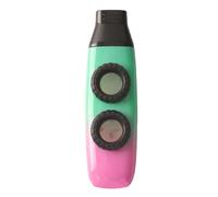 SUNGOOYUE Kazoo Flute, Dual Hole Dual Membrane Adjustable Tone Professional Kazoo Flute Wind Instrument, for Guitar Accompaniment Solo