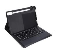 SUNGOOYUE Keyboard Cover for Tab P12 12.7 Inch 2023, Lightweight Slim Protective Case with Wireless Bluetooth Keyboard and Pen Holder, Foldable Stand with 3 Anti Slip Slots for Reading (Black)