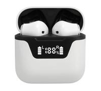 SUNGOOYUE Language Translator Earbuds J101, Bluetooth 5.1 Translator Device with 144 Languages Online Translation, 0.2s Fast Translation for Travel Business (White)