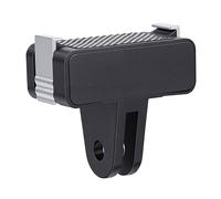 SUNGOOYUE Magnetic Adapter Mount, Rustproof Aluminum Alloy ABS Plastic Base for Action 3 4 5 Pro, with 1 Key Button Design for Travel Cycling Outdoor Activities