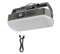 SUNGOOYUE Magnetic Work Light, 500lm LED Flashlight with 3 Color Temperatures and Adjustable Brightness, 4000mAh Rechargeable Battery, IP44 , for Camping Hiking (4000mA Three Light Colors Magnetic