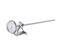SUNGOOYUE Milk Thermometer for Coffee Frothing, Stainless Steel -10-110℃ | Stainless Steel Tip, ABS Plastic Body, Clip-on Cup Edge for Hands-free Use, Easy Clean Smooth